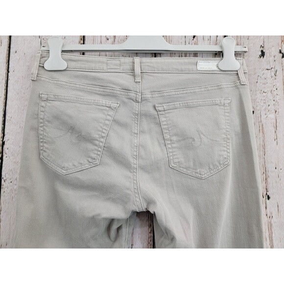 AG 31R Legging Ankle Skinny Jeans Denim Beige Stretch Mid Rise EUC - Picture 6 of 14